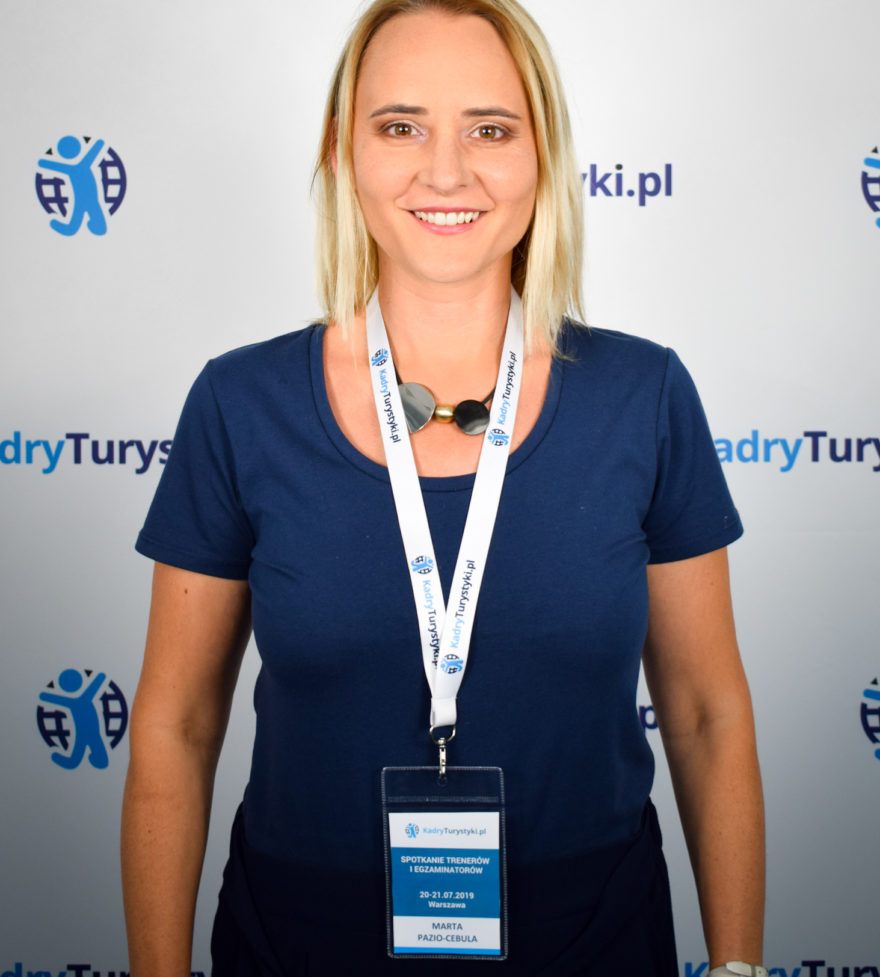 Marta Pazio-Cebula – trener Kadry Turystyki